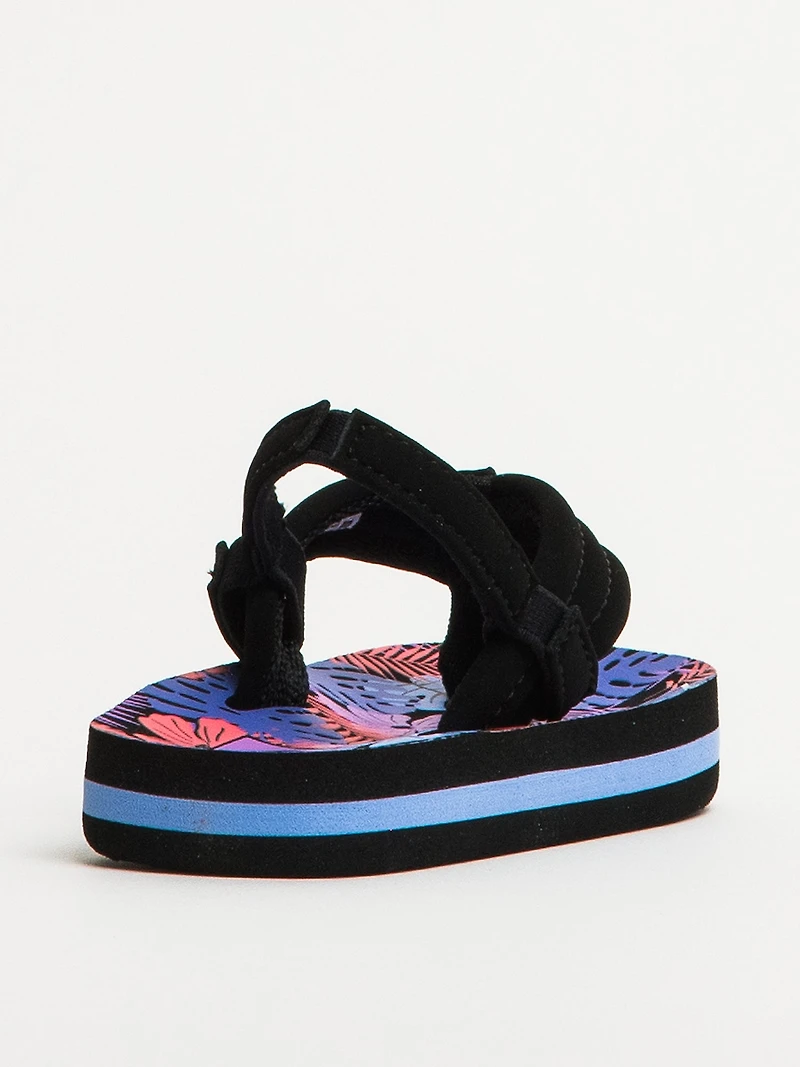 KIDS REEF LIL AHI-FRONDS SLIDES - CLEARANCE