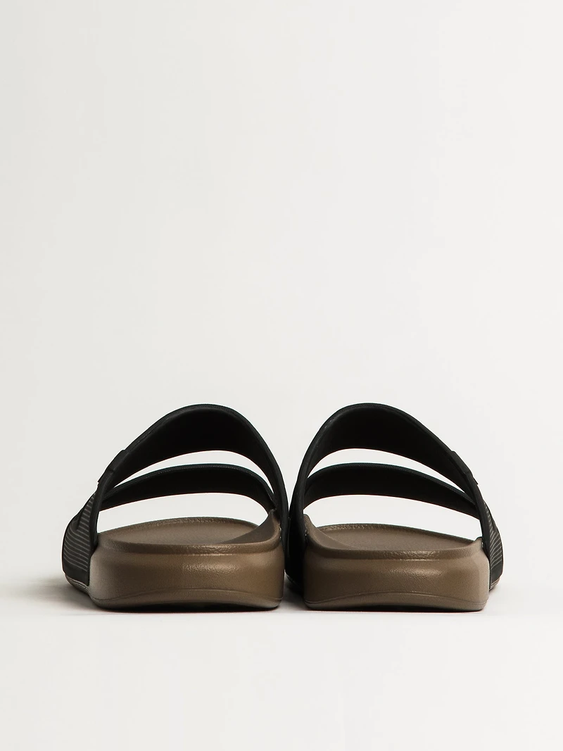 REEF OASIS DOUBLE-UP SANDALES POUR HOMMES - FOSSIL/BLACK