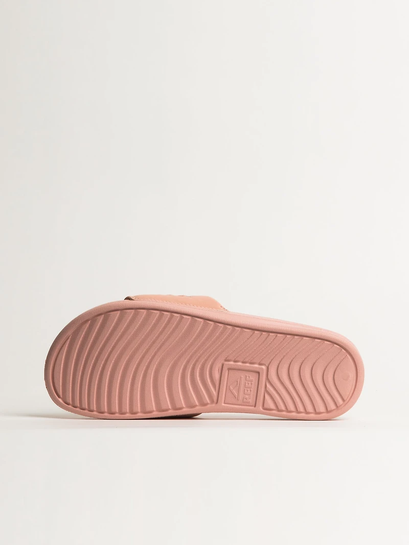 WOMENS REEF ONE SLIDE -ROSE