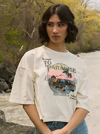 RIP CURL T-SHIRT ESCAPE AU PARADIS - DÉGAGEMENT