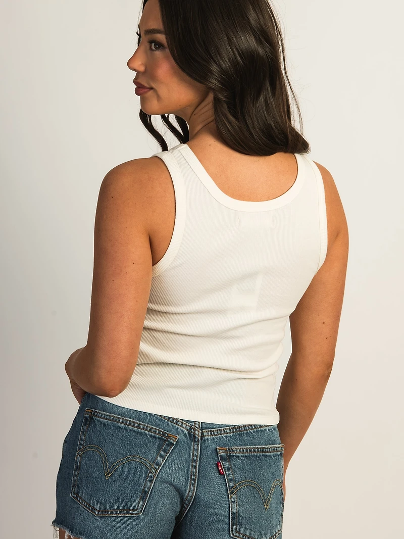 RIP CURL LUNA RIBBED TANK TOP