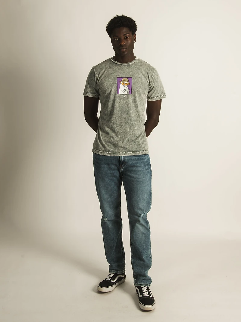 RIP N DIP NERMAL THOMPSON SHORT SLEEVE MINERAL T - CLEARANCE