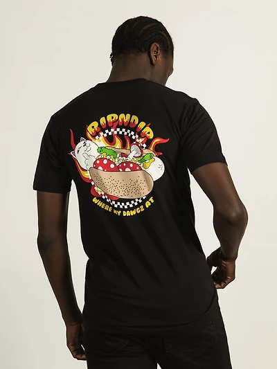 T-SHIRT GLITZY RIP N DIP - DÉGAGEMENT