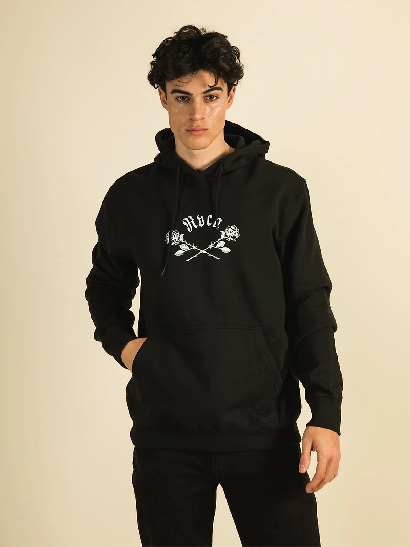 RVCA OPPOSITE SKULLS HOODIE - CLEARANCE