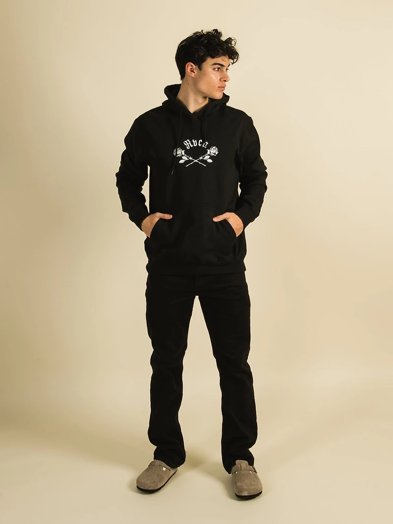 RVCA OPPOSITE SKULLS HOODIE - CLEARANCE