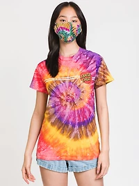 T-SHIRT TIE DYE À POIS CLASSIQUE POUR FEMMES