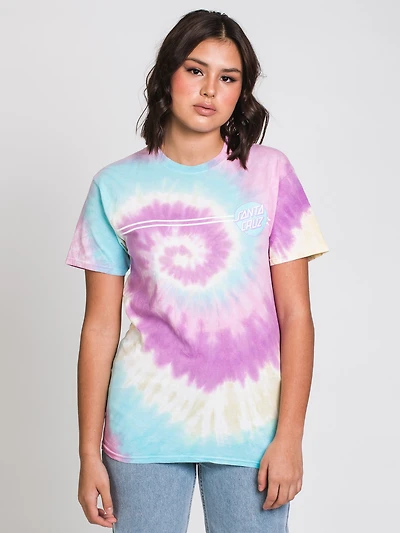 T-SHIRT TIE DYE À POIS POUR DAMES