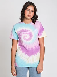 T-SHIRT TIE DYE À POIS POUR DAMES