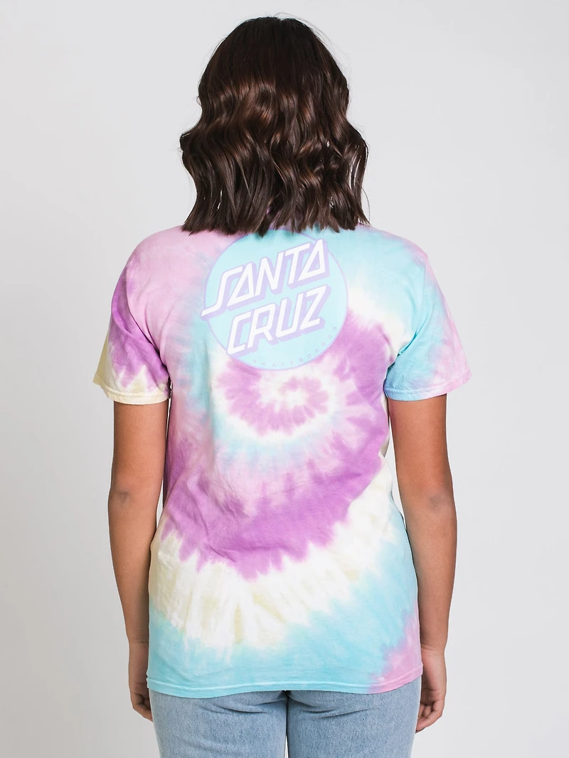 T-SHIRT TIE DYE À POIS POUR DAMES