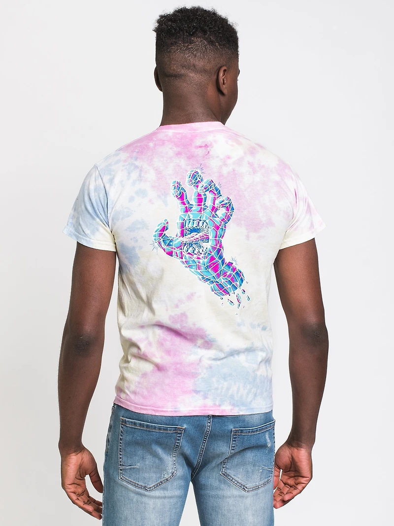 SANTA CRUZ CRYSTAL HAND SHORT SLEEVE TEE - CLEARANCE