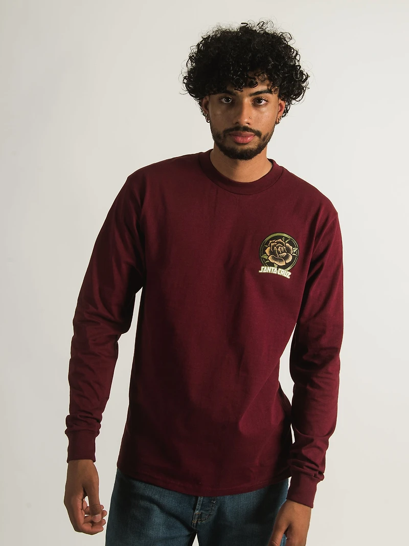 SANTA CRUZ TIL THE END HAND LONG SLEEVE TEE - CLEARANCE