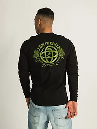 SANTA CRUZ SERPENT LOOP LONG SLEEVE TEE - CLEARANCE