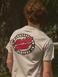 SANTA CRUZ MFG OVAL DOT HEAVYWEIGHT T-SHIRT