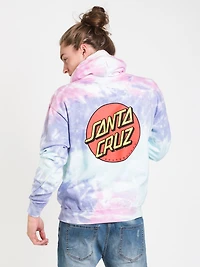 PULL-OVER À CAPUCHE POIS CLASSIQUES POUR HOMMES, TIE DYE