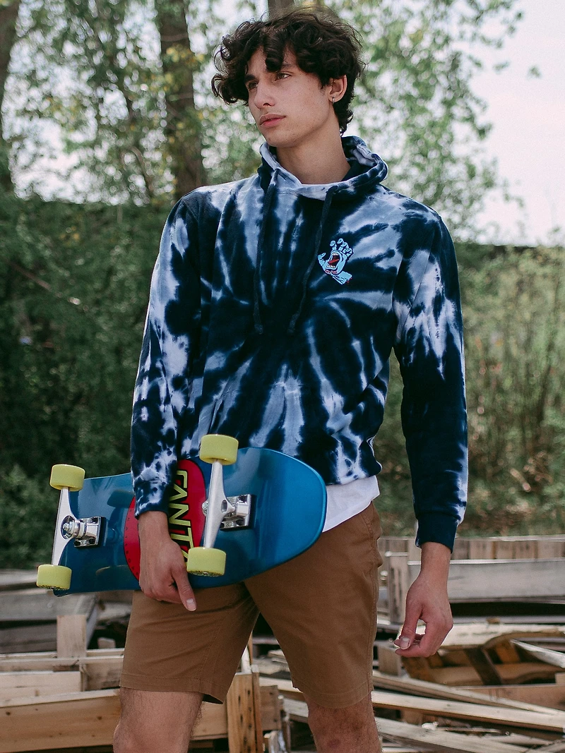 PULL À CAPUCHE MAIN CRIARDE POUR HOMME