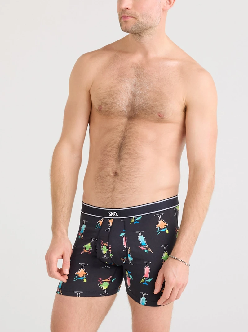 SAXX DAYTRIPPER BOXER SLIP 2 PACK - SWIZZLES
