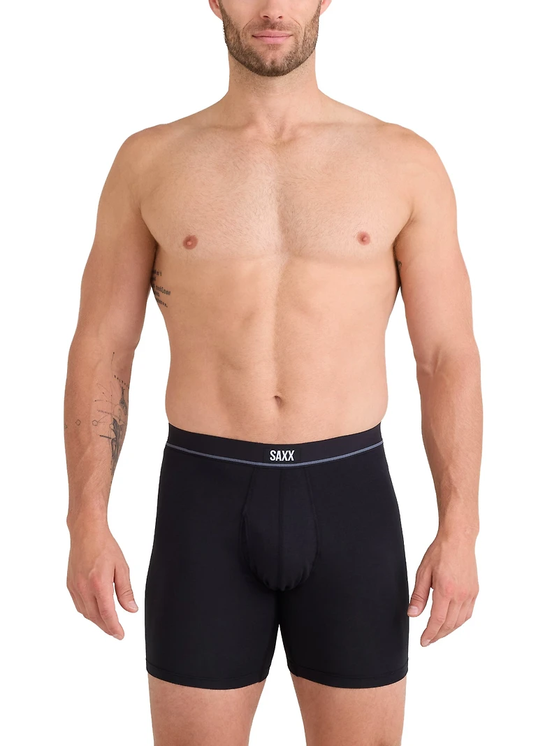 SAXX ESSENTIAL 3PK COTTON - BLACK