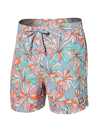 SAXX OH BUOY 2in1 VOLLEY SHORT 5in - CLEARANCE