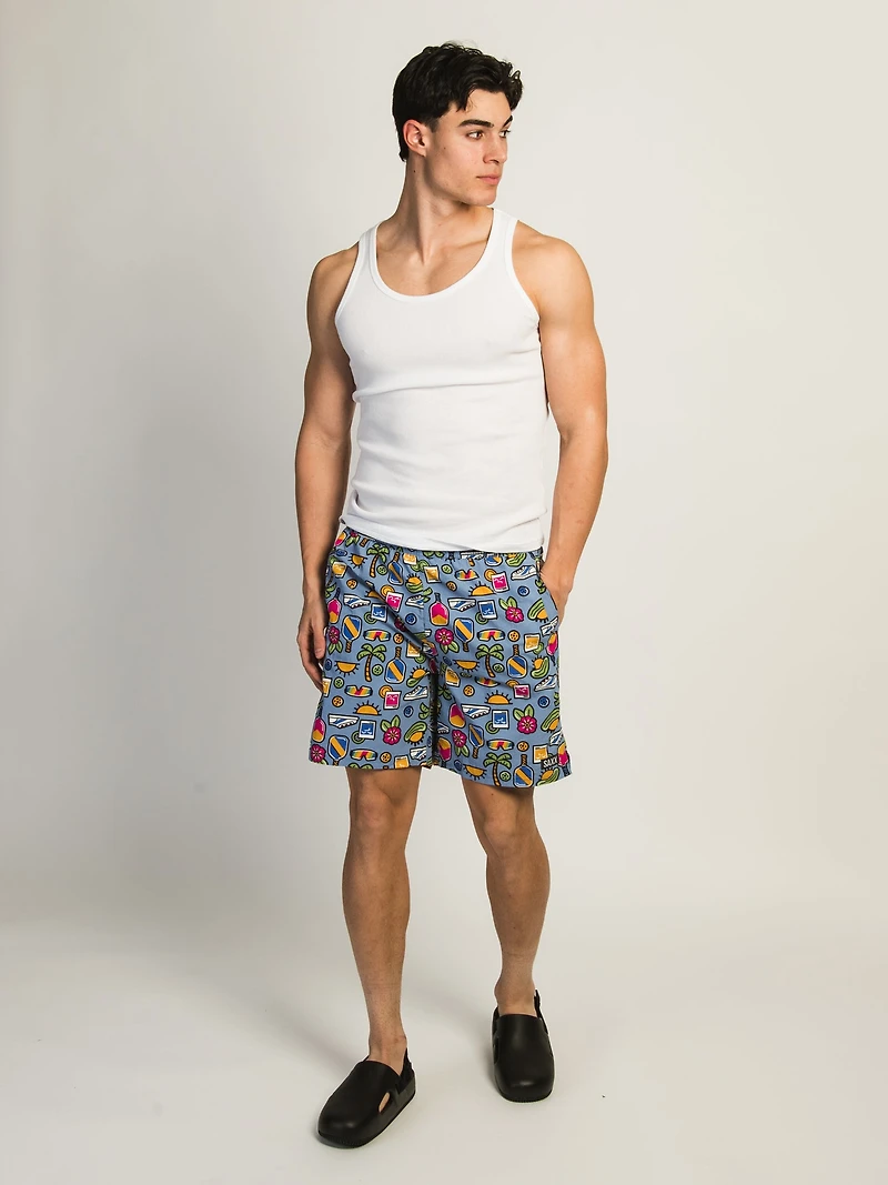 SAXX GO COASTAL 2IN1 VOLLEY SHORT - BLEU