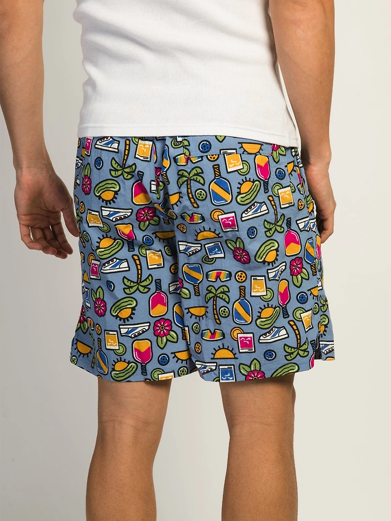 SAXX GO COASTAL 2IN1 VOLLEY SHORT - BLEU