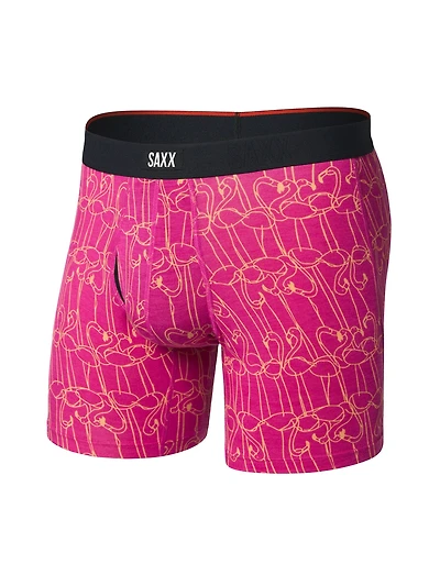 BOXER SAXX VIBE FLAMINGO INK