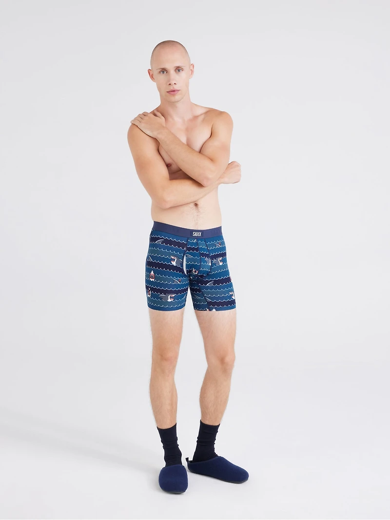 BOXER SAXX VIBE EXTRA À BRAGUETTE - GET SHARKY