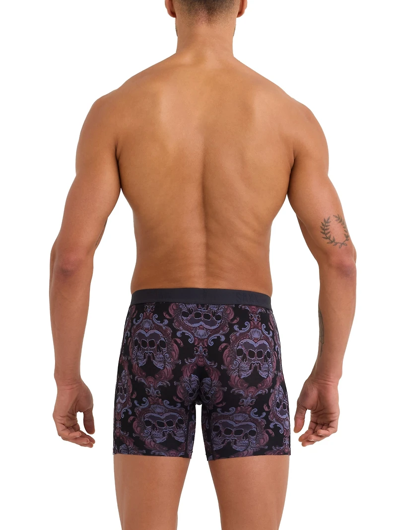 SAXX VIBE EXTRA BOXER SKULL BROCADE