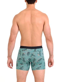 BOXER BRIEF SAXX VIBE WESTERN WEIRD WASHED