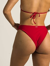SKINNY DIP BERRY CRUSH HEAVYWEIGHT HIGH LEG BOTTOM - DÉSTOCKAGE
