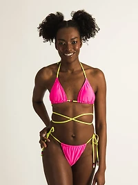 SKINNY DIP BARBIE CROSS STRING TRI TOP - CLEARANCE