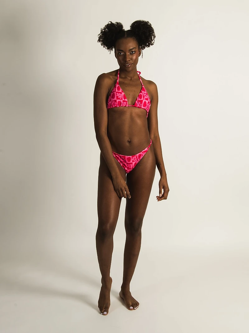 SKINNY DIP BERRY CRUSH SCRUNCH TRI TOP - CLEARANCE