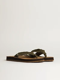MENS SANUK FRAID NOT - DARK OLIVE