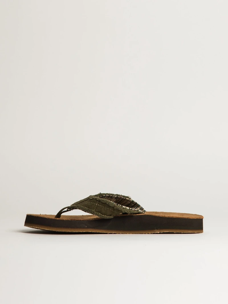 MENS SANUK FRAID NOT - DARK OLIVE