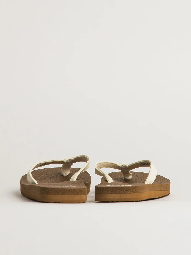 WOMENS SANUK YOGA JOY II SANDALS - WHITE