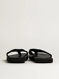 MENS SANUK BEER COZY IV SANDALS - BLACK