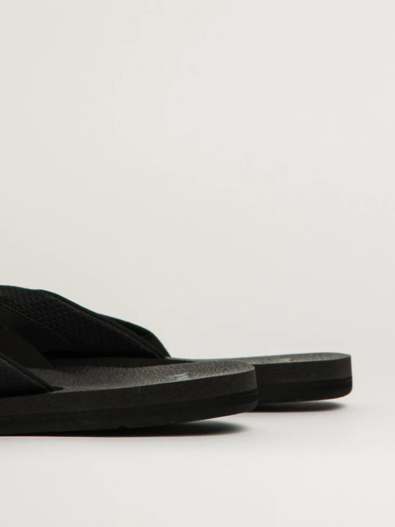 MENS SANUK BEER COZY IV SANDALS - BLACK