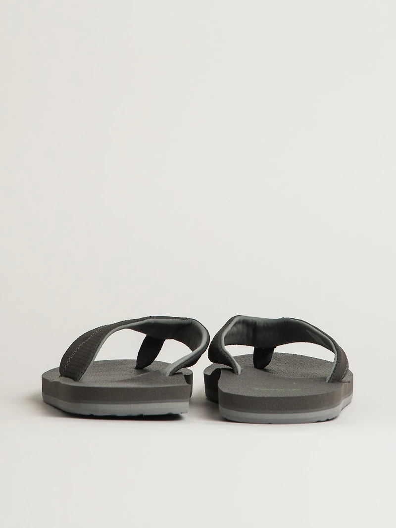 MENS SANUK BEER COZY IV SANDALS - CASTLEROCK