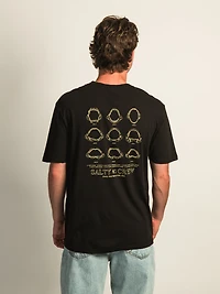SALTY CREW JAWBONE CLASSIC S/S T - NOIR