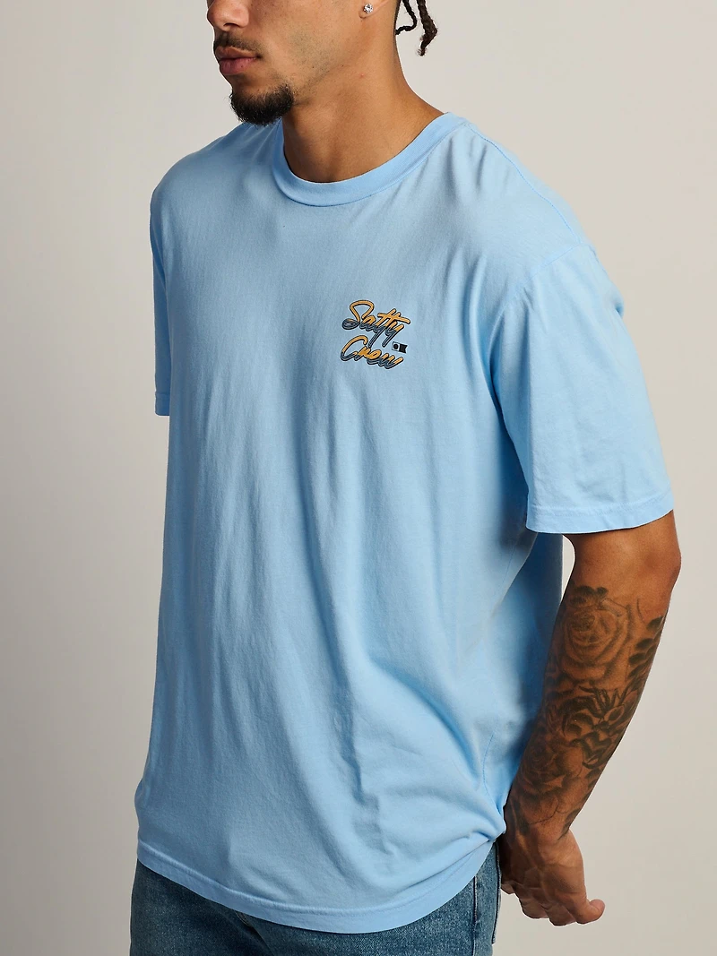 SALTY CREW FLAT DECK T-SHIRT - SKY