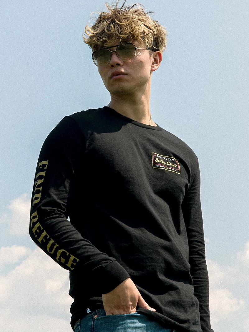 SALTY CREW MARINA STANDARD LONG SLEEVE TEE - CLEARANCE