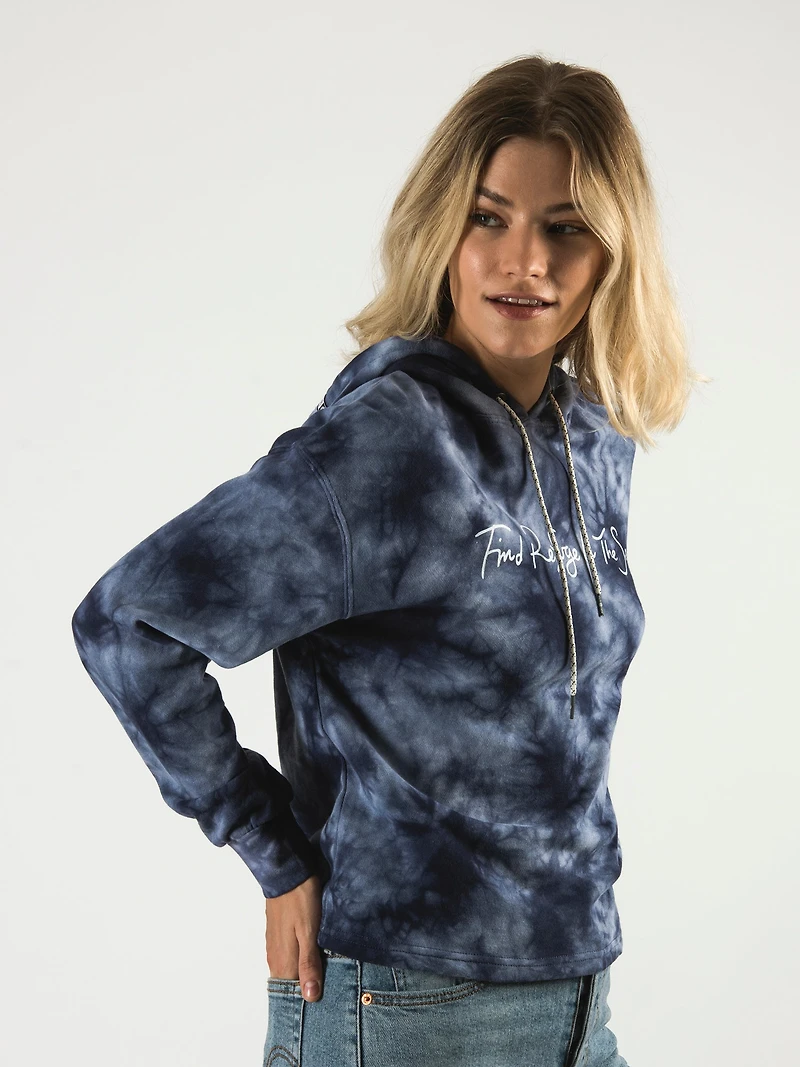 SALTY CREW SAND SET TIE DYE CROP HOODIE - DESTOCKAGE