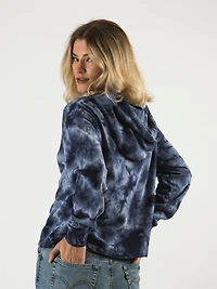 SALTY CREW SAND SET TIE DYE CROP HOODIE - DESTOCKAGE