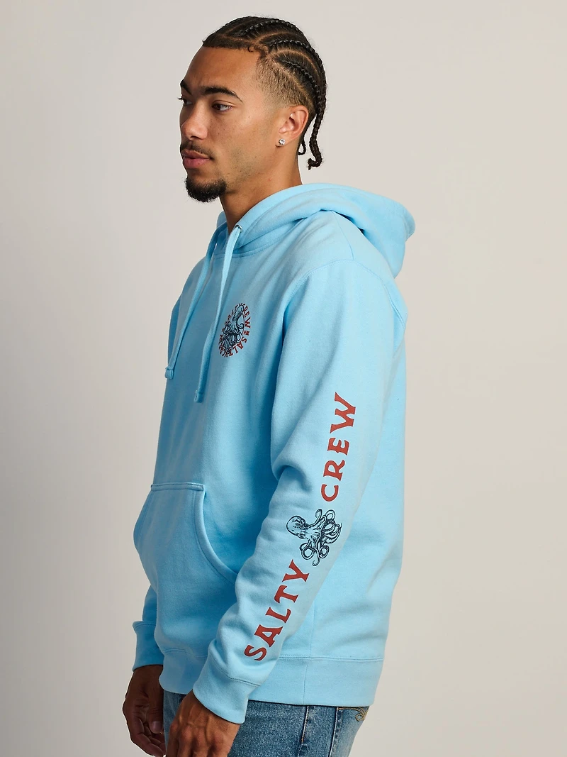 SALTY CREW TENTACLES PULL OVER HOODIE - SKY