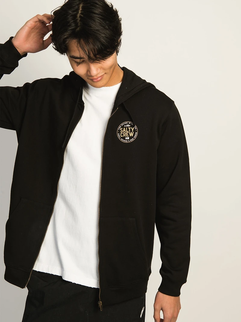 SALTY CREW LEGENDARY F/Z HD - NOIR