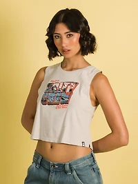 SALTY CREW AHOY CROPPED TANK - CLEARANCE