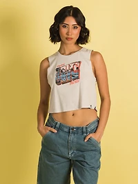 SALTY CREW AHOY CROPPED TANK - CLEARANCE