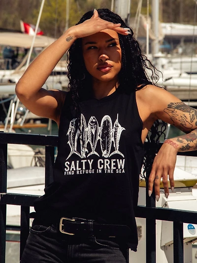 SALTY CREW LINE UP MUSCLE TANK TOP