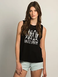 SALTY CREW LINE UP MUSCLE TANK TOP