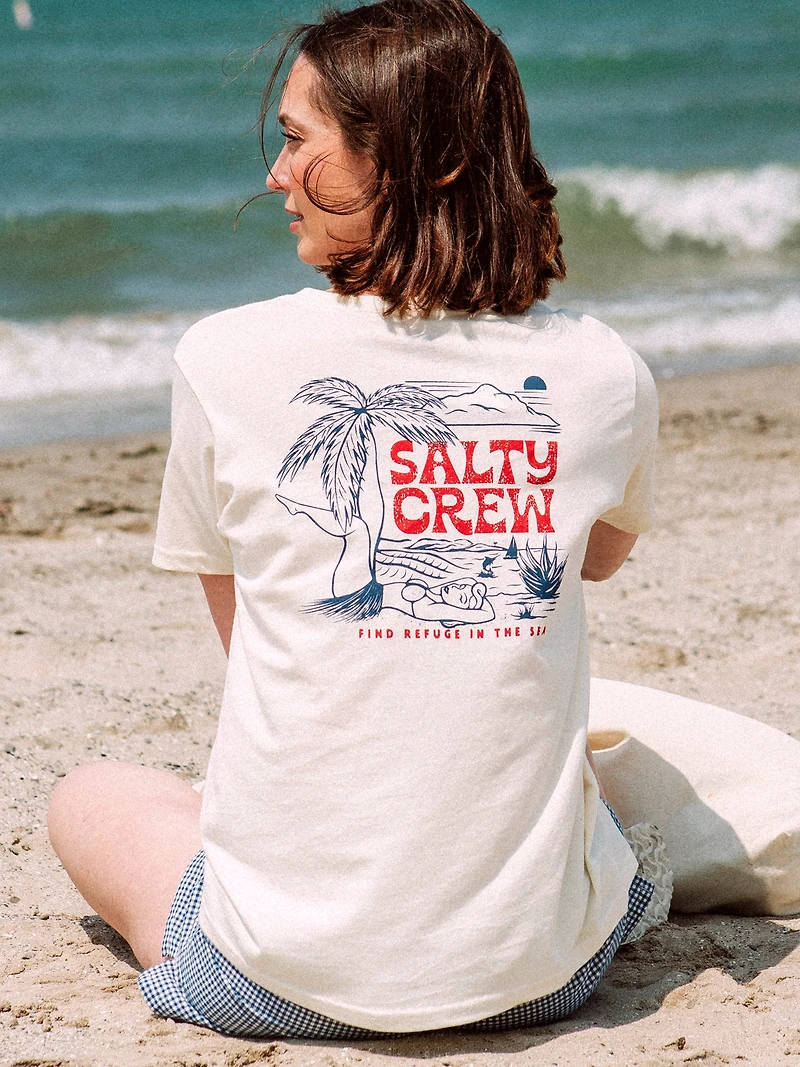 SALTY CREW HULA BOYFRIEND TEE