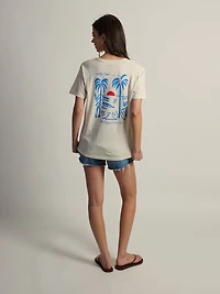 SALTY CREW GEO PALM BOYFRIEND TEE